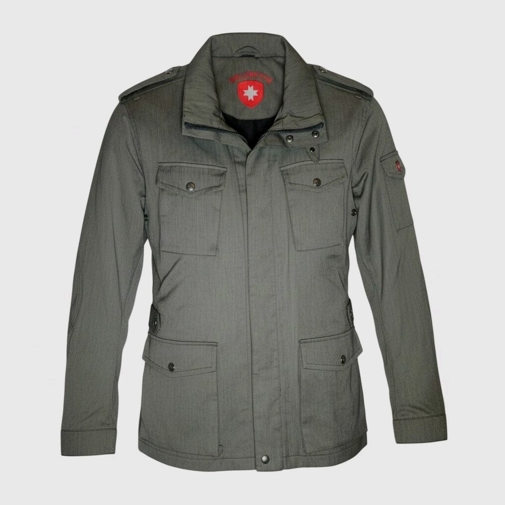 Wellensteyn Fuel Jacket Large Gray Waterproof Windproof Breathable Utility Coat
